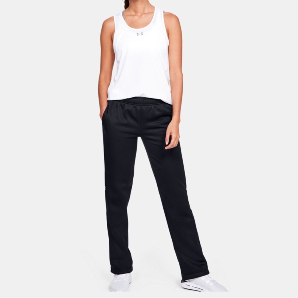 Under Armour Track Pants Lined Coldgear Black